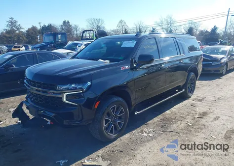 2022 Chevrolet Suburban 4Wd Z71 z USA, uszkodzony, nr VIN 1GNSKDKD1NR229453